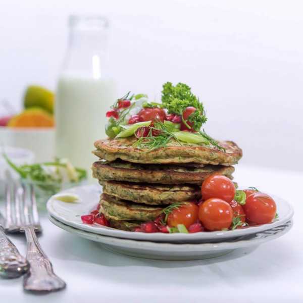 Healthy Gluten-free Savoury Pancakes