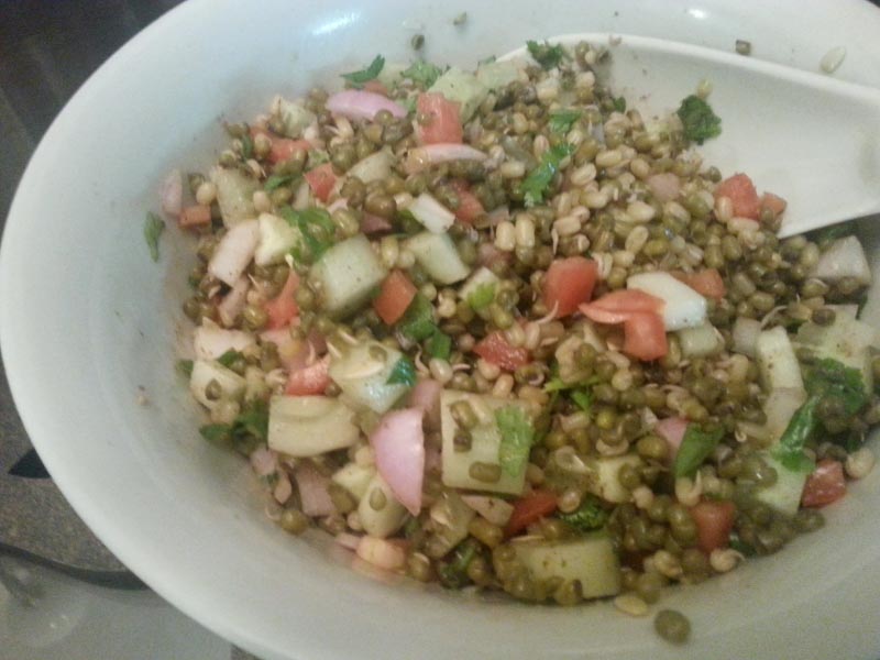 Healthy Sprouts Salad