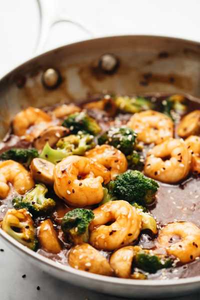 Healthy Teriyaki Shrimp Broccoli Stir Fry Ready In 30 Mins!