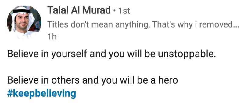 Hear It From A Real Life Hero