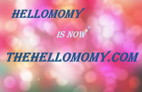 Hellomomy New Look And New Domain