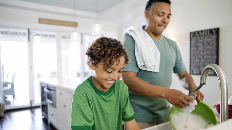 Helping Hand In The Kitchen