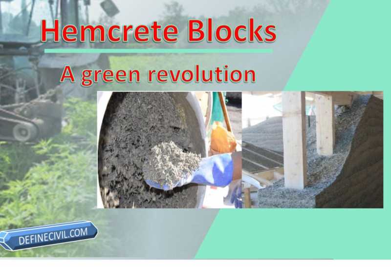 Hempcrete Blocks - Definition, Advantages Innovation - Iamcivilengineer