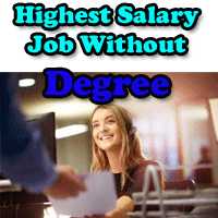 Highest Salary Job Without Formal Degree