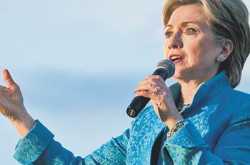 Hillary surges ahead in poll