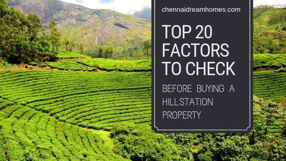 Hillstation Property Buying Checklist - Don