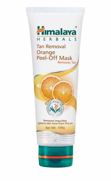 Himalaya Tan Removal Orange Peel-off Mask | Removes Skin Tan