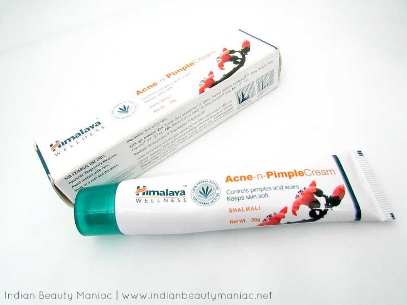 Himalaya Wellness Acne N Pimple Cream - Review