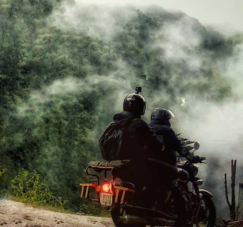Himalayan Bike Safari- What Happens In Rains In Sikkim