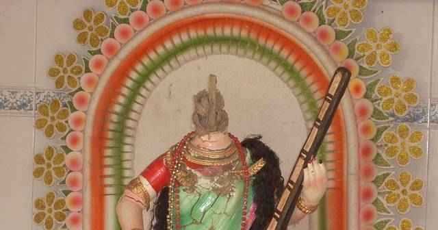 Hindu Goddess Idol Vandalised In Sherpur
