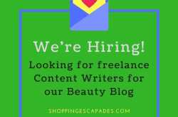 Hiring Freelance Content Writers for Shopping Escapades!