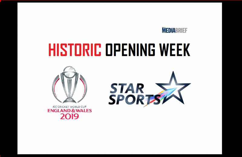 Historic Opening Week For ICC Cricket World Cup 2019 On Star Sports