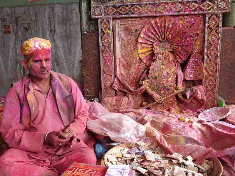 Holi Enthusiasm Of Govardan And My Stay At Shri Radha Brij Vasundhara Resort & Spa.