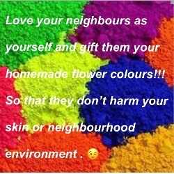 Holi-Transition From Natural To Synthetic Colours - Greenmoksha