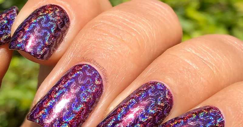 Holo On Holo Nail Art