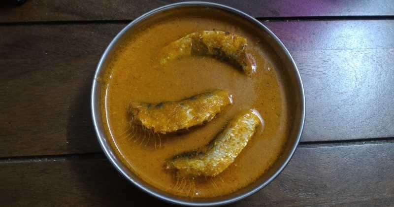 Home Made Meals : Improve Healthy Food Dose With Sardine Curry, Brown Rice And Shrimp Sabji