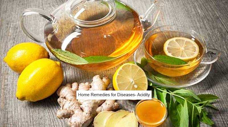 Home Remedies For Diseases- Acidity