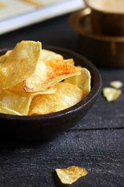 Homemade Potato Chips Recipe | Cook Click N Devour!!!