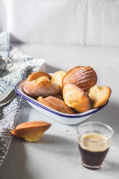 Honey Orange Blossom Madeleines - The Cupcake Confession