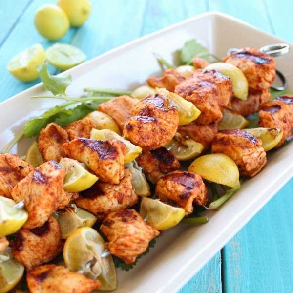 Honey Chipotle Lime Grilled Chicken Kabobs Recipe