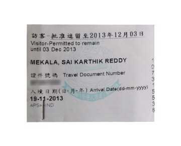 Hong Kong Visa For Indian Tourists
