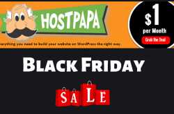 HostPapa Black Friday 2019 Deals (92% OFF) → Hosting at $1/month
