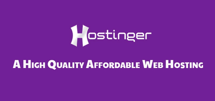 Hostinger - A High Quality Affordable Web Hosting - SmallEnvelop