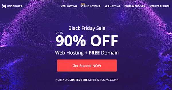 Hostinger Black Friday 2019 Sale → Get 90% Off (~Best Deal~) - Web Hosting Insights