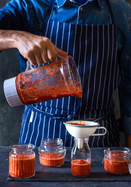 Hot Red Chili Chutney