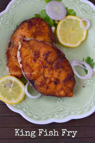 Hotel Style Fish Fry / Hotel Vanjara Meen Varuval / Nei Meen Varuval ~ SarasYummyBites