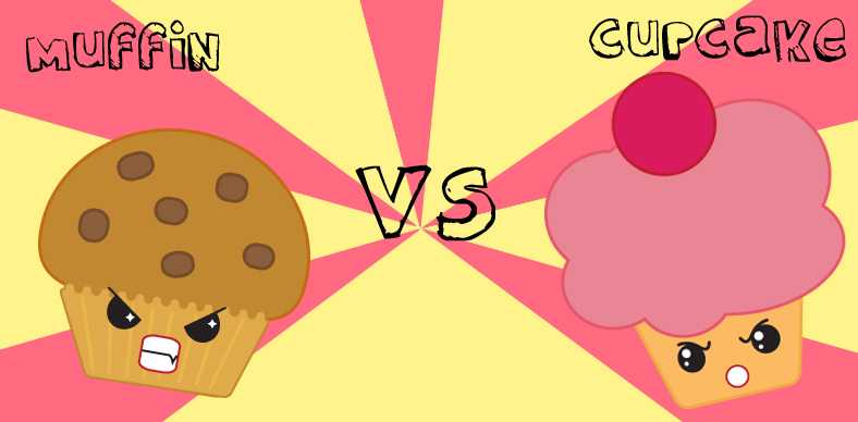 How Different Muffins And Cupcakes Are From Each Other. - Procaffenation
