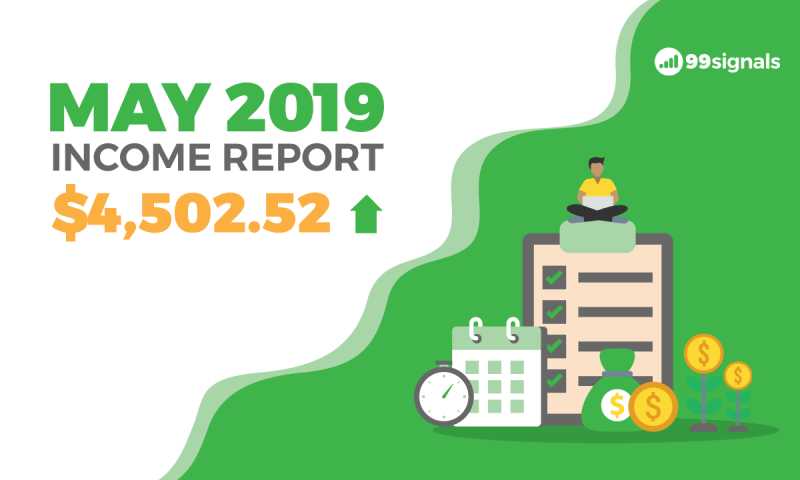 How I Earned $4,503.32 In Side Income In May 2019