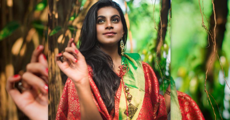 How I Styled My Pranpur Silk Saree - The Magical Drape Of Desire! - The.N.rage