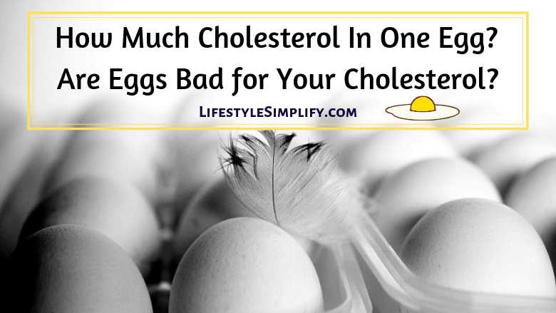 How Much Cholesterol In One Egg? Are Eggs Bad For Your Cholesterol?