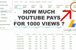 How Much Money do YouTubers Get Paid Per 1000 Views?