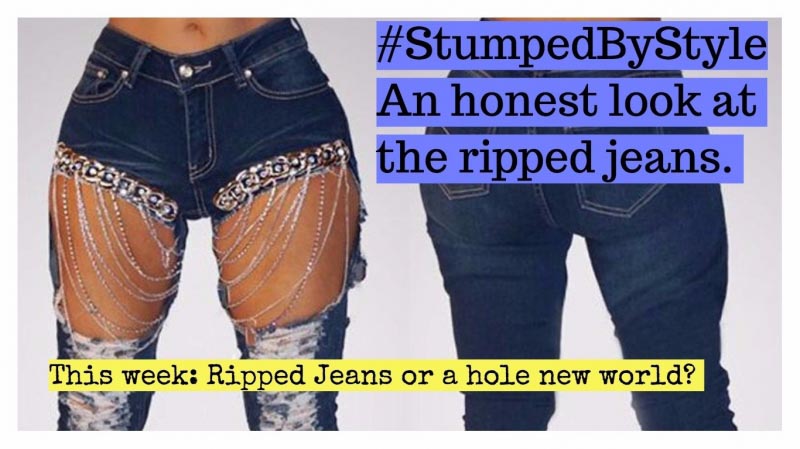 How Ripped Is Too Ripped? #StumpedByStyle | Damsel In Destress