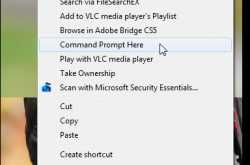 How To Add \"Command Prompt Here\" Menu In Folder Right Click Menu