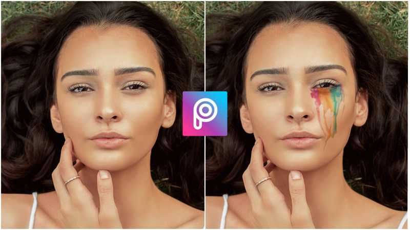 How To Add Rainbow Tears: Picsart Editing Tutorial | GarimaShares