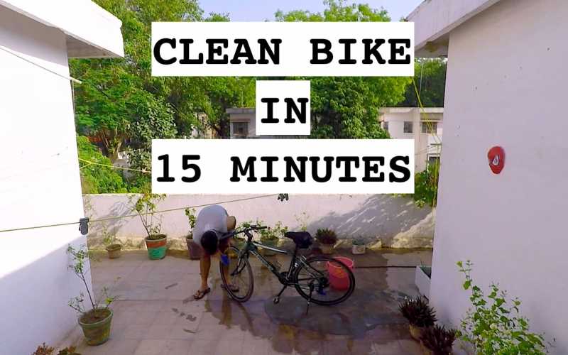 How To Clean Bike In 15 Minutes - BorN