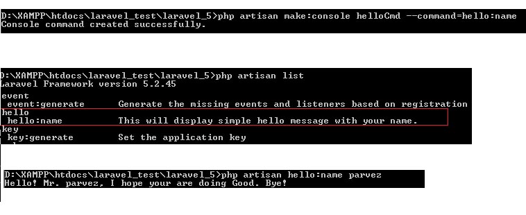 How To Create Custom Artisan Command In Laravel 5 - Phpflow.com