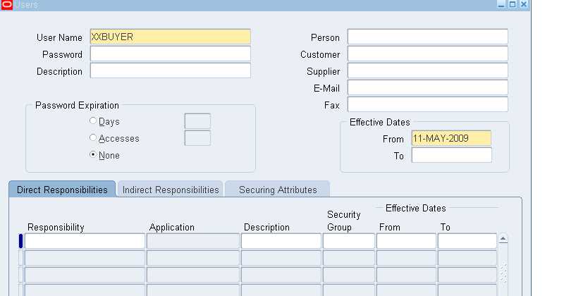 How To Disable/End Date/ Delete Responsibilities Of A User From Backend/API
