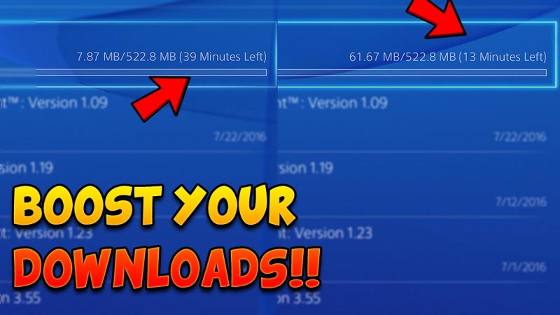How To Download Games Faster On PS4 - 2018 - PS4DNS.COM
