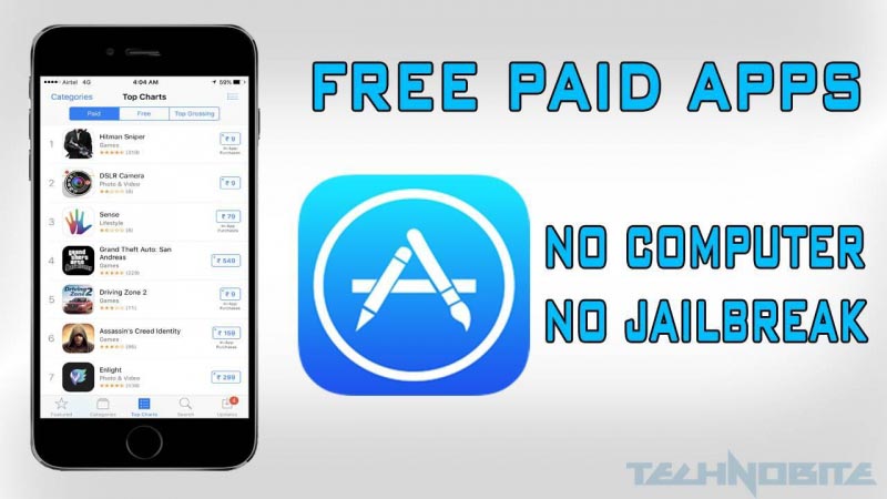 How To Download Paid Apps For Free On IOS Device Without Jailbreak