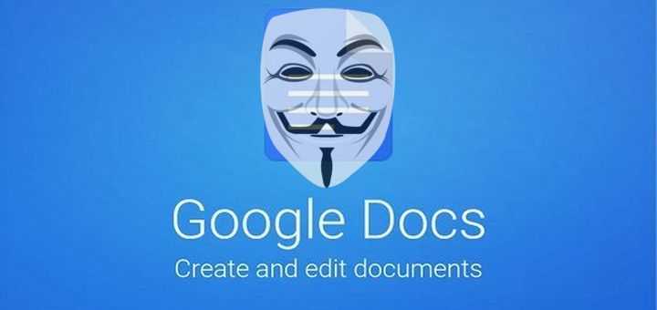 How To Go Anonymous On Google Docs