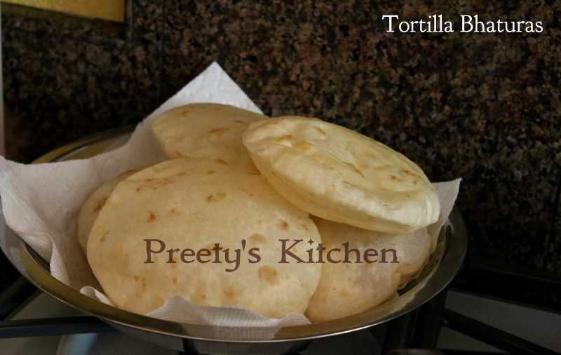 How To Make Instant Bhatura Using Tortilla