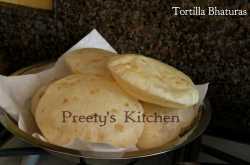 How To Make Instant Bhatura Using Tortilla