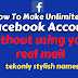 How To Make Unlimited Facebook Account | Tekonly Trick 2019 