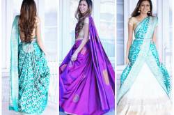 How To Reuse Your Old Saree As A Lehenga Dupatta