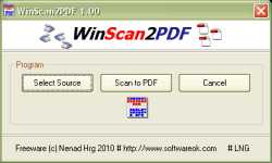 How To Save Scanned Documents As A PDF File (WinScan2PDF 1.10)