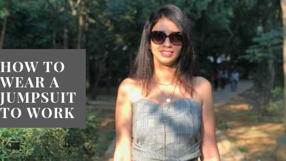 How To Wear A Jumpsuit To Work I Be For Beauty